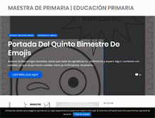 Tablet Screenshot of maestradeprimaria.com.mx